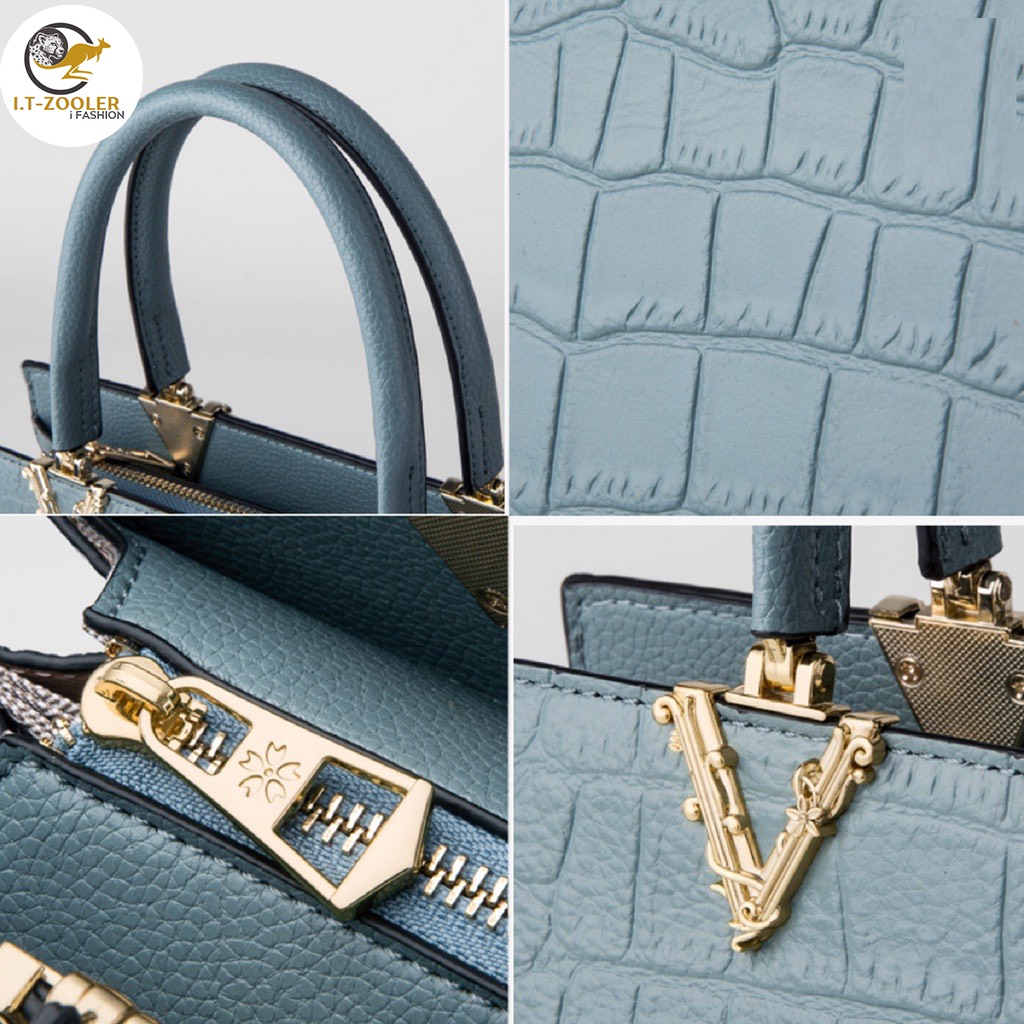 Túi xách nữ Hàng hiệu I.T-ZOOLER FullBox da thật Đẳng cấp VIPZL003 size 28.5cm Làm quà Biếu, quà Tặng, Sinh nhật...