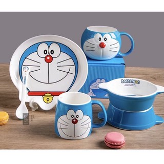 Cốc hình doreamon, cốc cafe doreamon