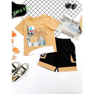 Vaka - bộ hip hop túi hộp size đại/cồ cho bé trai size 21-53 kg