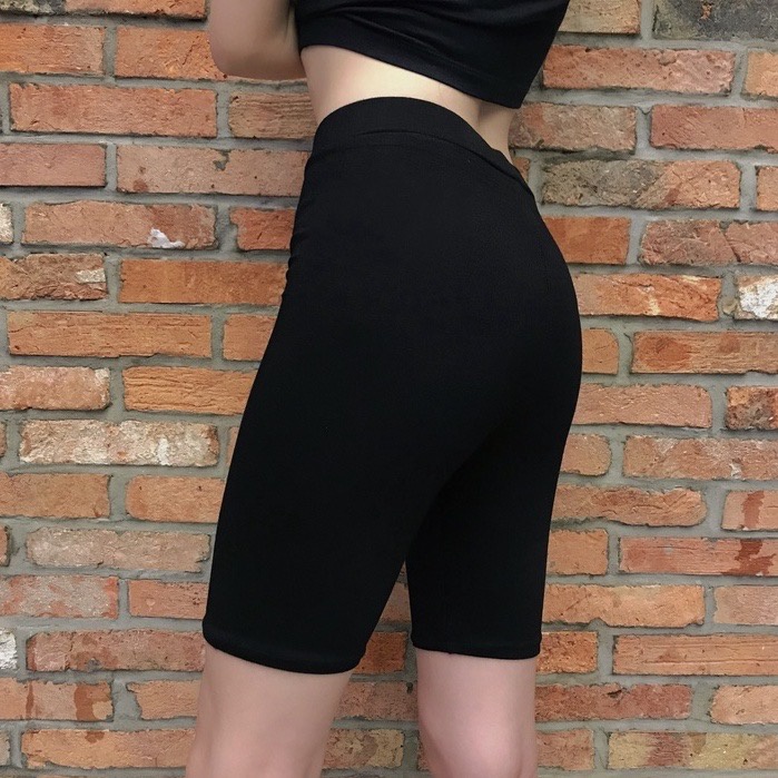Quần Legging LOẠI 1 nữ lửng, quần đùi ngố chun lưng siêu dẻo siêu co dãn tập Gym,Yoga