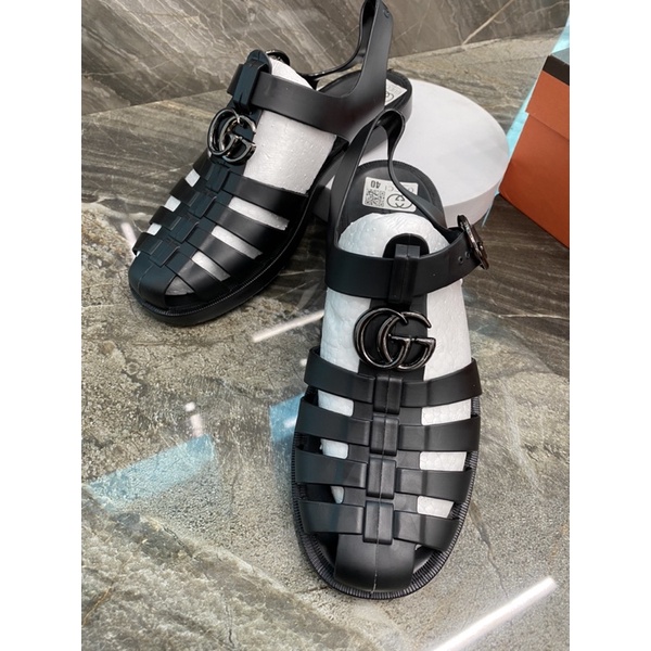 Dép Dọ Gucci , Dép dọ sandal GC Quai Hậu Gc Quai Da Cao Cấp Phù Hợp nhiều lứa tuổi phong cách