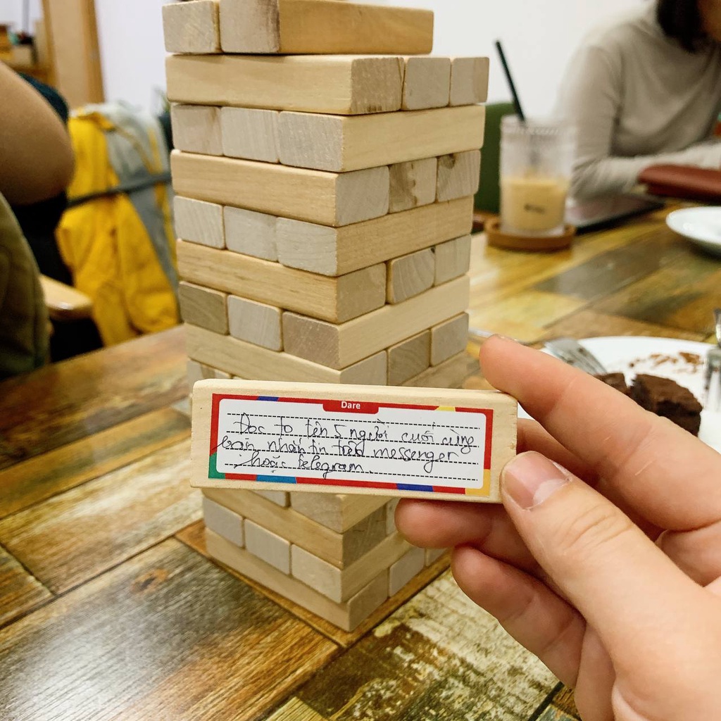 JENGA TRUTH OR DARE - Rút gỗ phiên bản Thách hay Thật cực vui