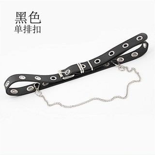 [Tặng kèm xích] Dây lưng,thắt lưng đục lỗ thời trang nữ