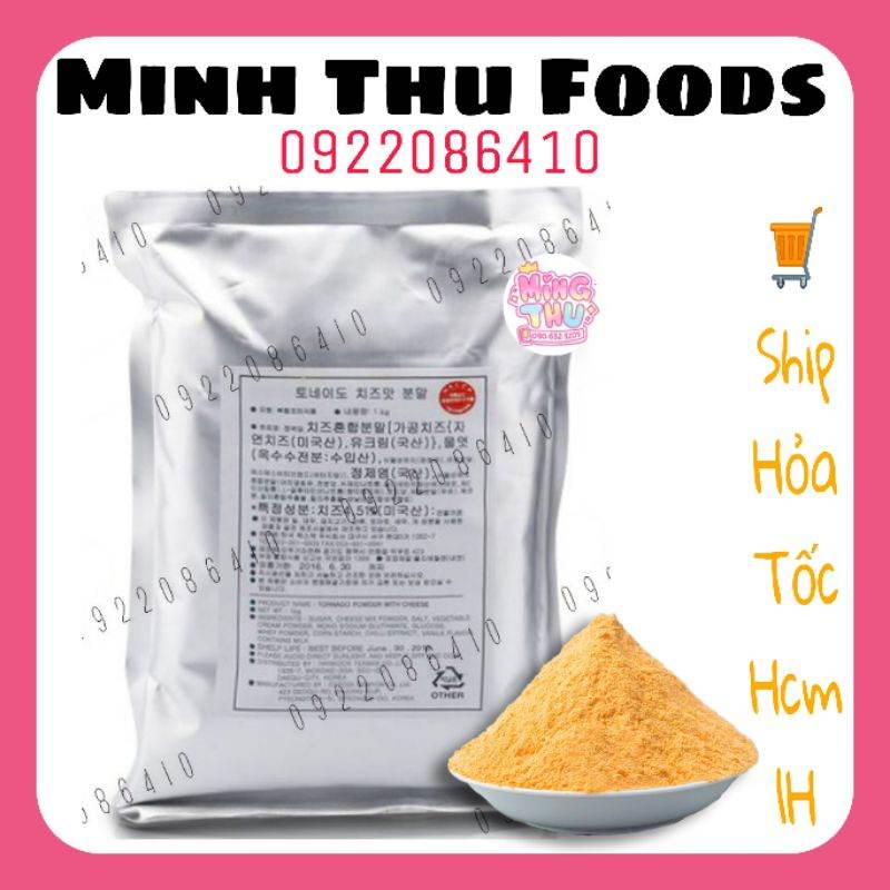 Bột phô mai lắc Hàn Quốc 1kg - Minh Thu Foods
