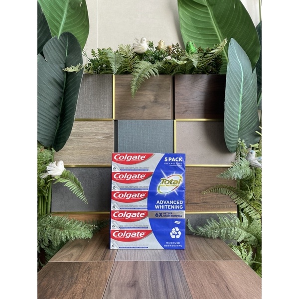 Kem Đánh Răng Colgate Total Whitening của Mỹ.