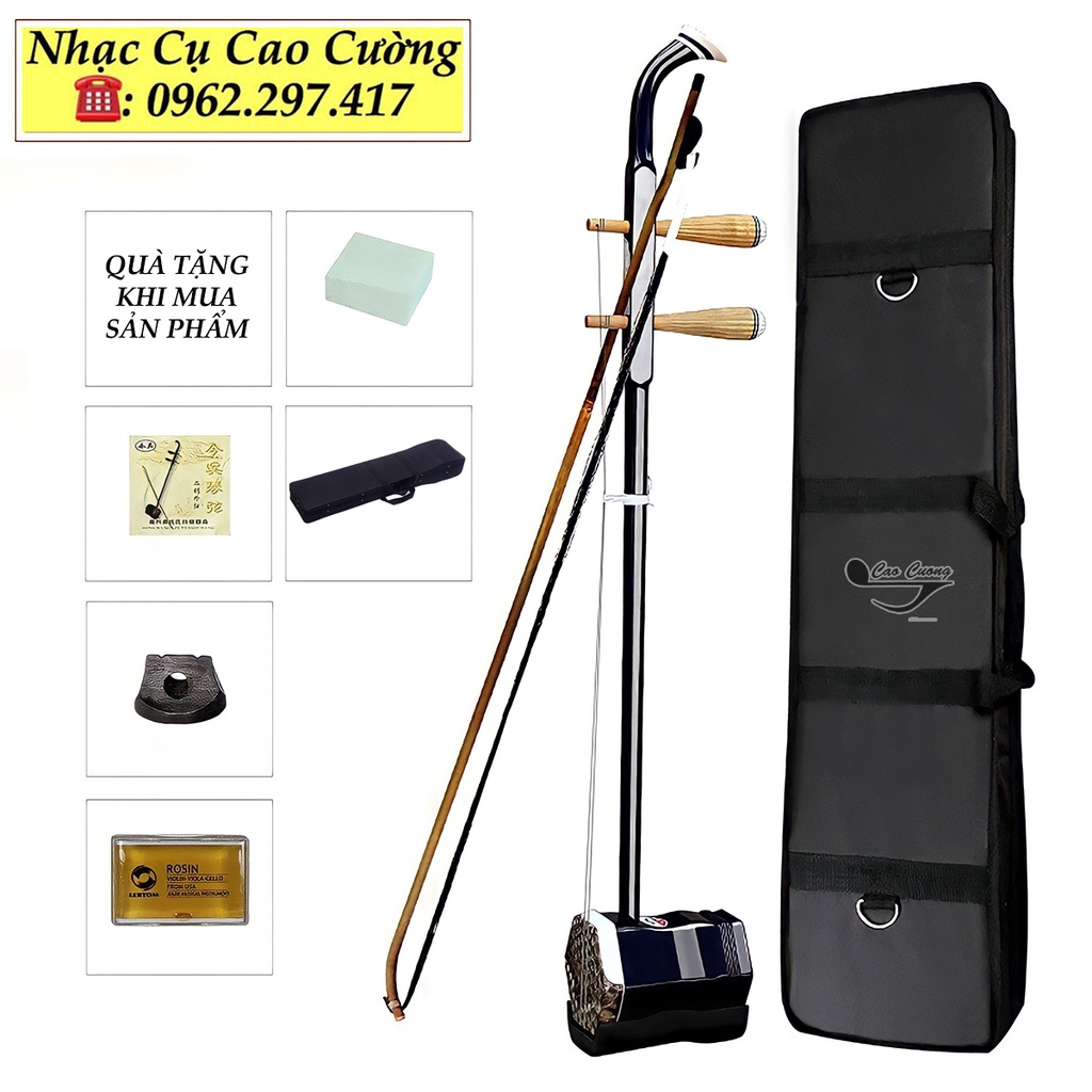 Đàn Nhị Cao Cấp Tặng Full Phụ Kiện Nhạc Cụ Cao Cường