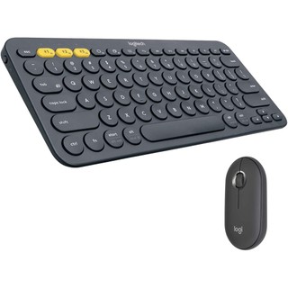 Combo bàn phím bluetooth logitech k380+ chuột logitech m350 - hàng chính hãng