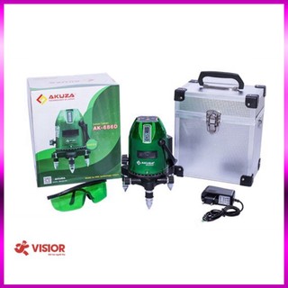 Máy cân mực laser,Máy lazer cân bằng 5 tia xanh 686D bắn cos laze chính xác