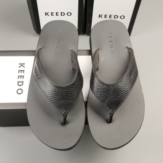 Dép kẹp nam da thật siêu bền keedo kd2202