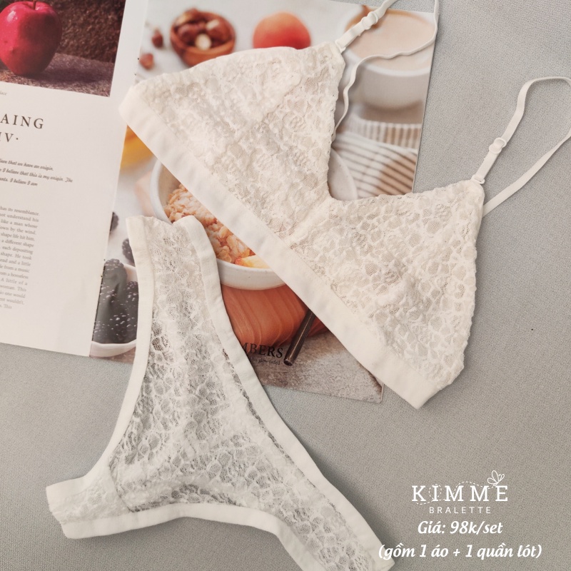 Set bralette không gọng - 7367 - size S / M / L