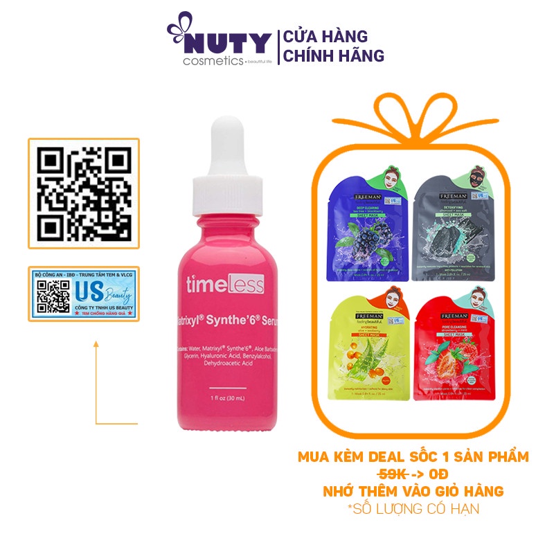 Tinh Chất Chống Lão Hóa Timeless Matrixyl Synthe’6 (30ml)