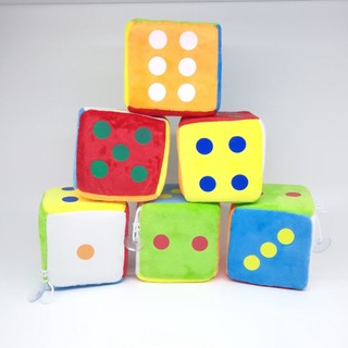 Xúc Xắc Bọc Vải Nhung 10CM