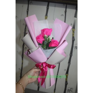 Cốt bó hoa 3-5 bông - bó hoa 3 bông