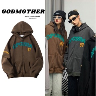 Áo Khoác Hoodie OPOISM, Áo Nỉ Hoodie Mới 2022 Godmother