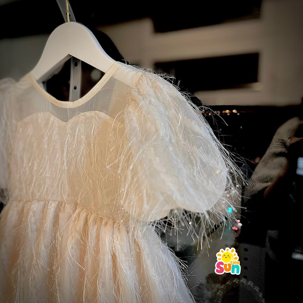 ẢNH THẬT HÀNG SẴN, 7-40kg, váy công chúa cho bé gái 2 lớp, hàng thiết kế xịn đẹp