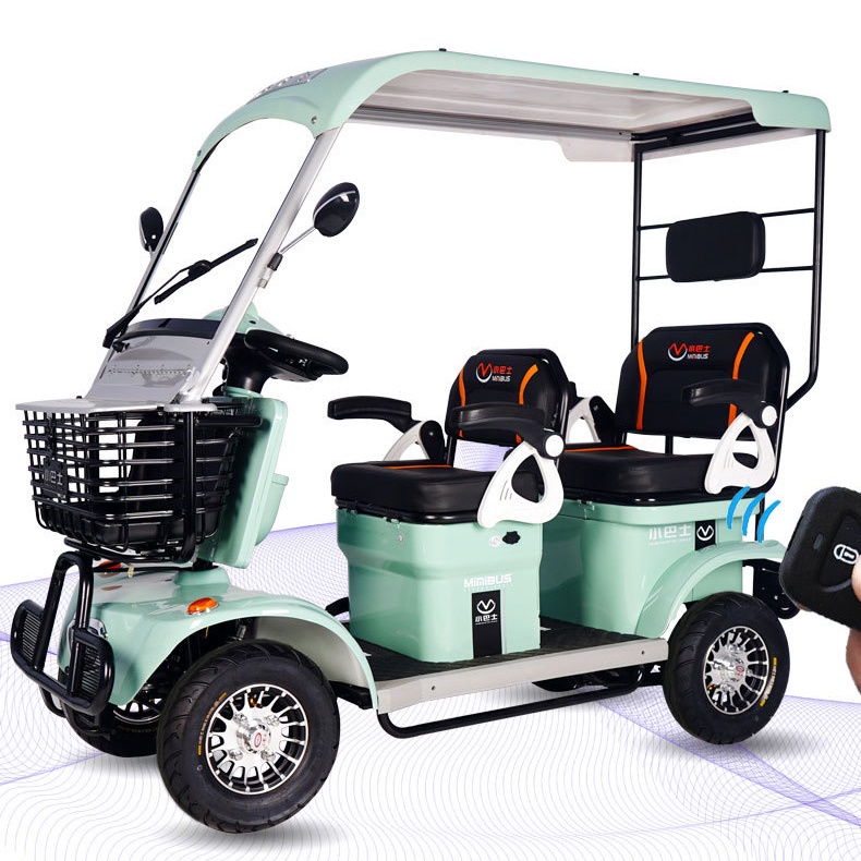 Xe điện MINIBUS PUKUO 4 bánh, phiên bản nâng cấp 2023 mới nhất với nhiều cải tiến về động cơ