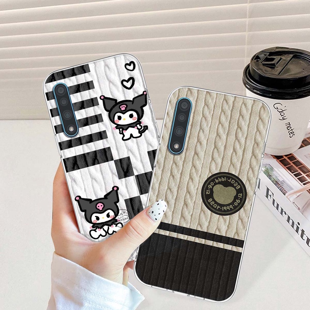 Ốp lưng Vsmart Live in hình họa tiết len Lucky Bunny,Bear,Smile