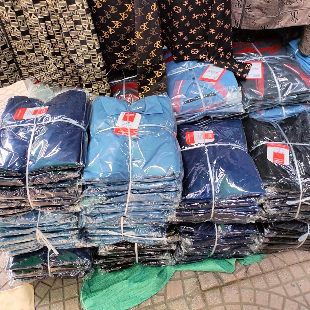 Bộ Thể Thao nam mùa hè Lining bộ đồ nam mùa hè cộc tay chất poly cá sấu co dãn vận động thoải mái Hanh shop BNL105