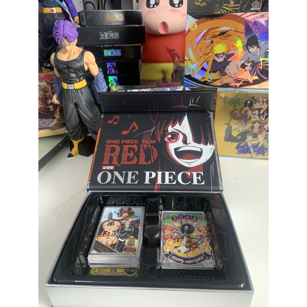 Hộp thẻ nhân phẩm One Piece fullbox map vàng hàng có sẵn