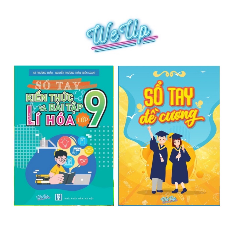 Combo 2 Cuốn Sổ Tay Kiến Thức Lí Hóa Lớp 9 Và Sổ Tay Đề Cương