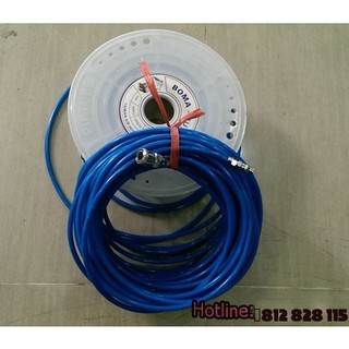 Dây hơi phi 10 có sẵn đầu nối nhanh
