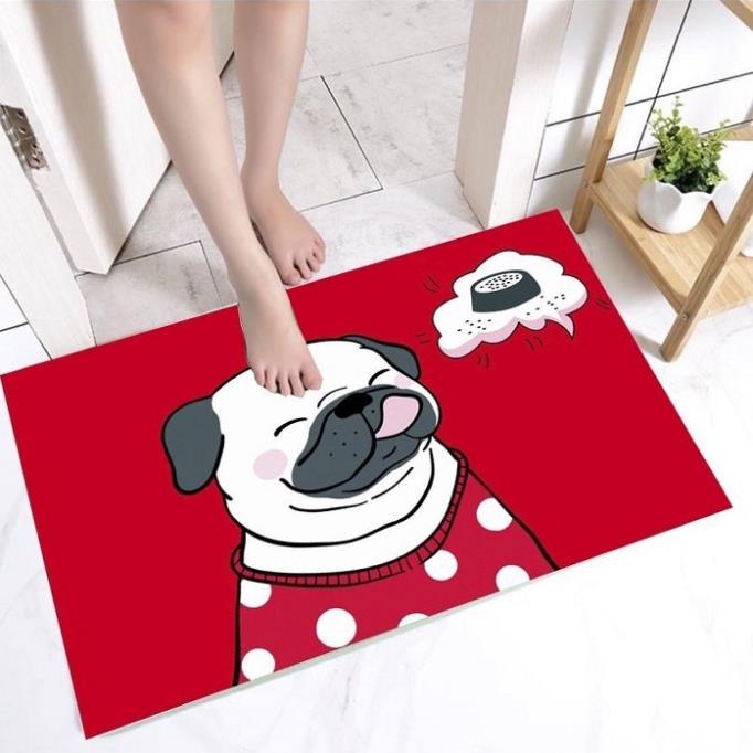 THẢM LAU CHÂN 3D CHỐNG TRƠN TRƯỢT 40x60CM giá tại xưởng