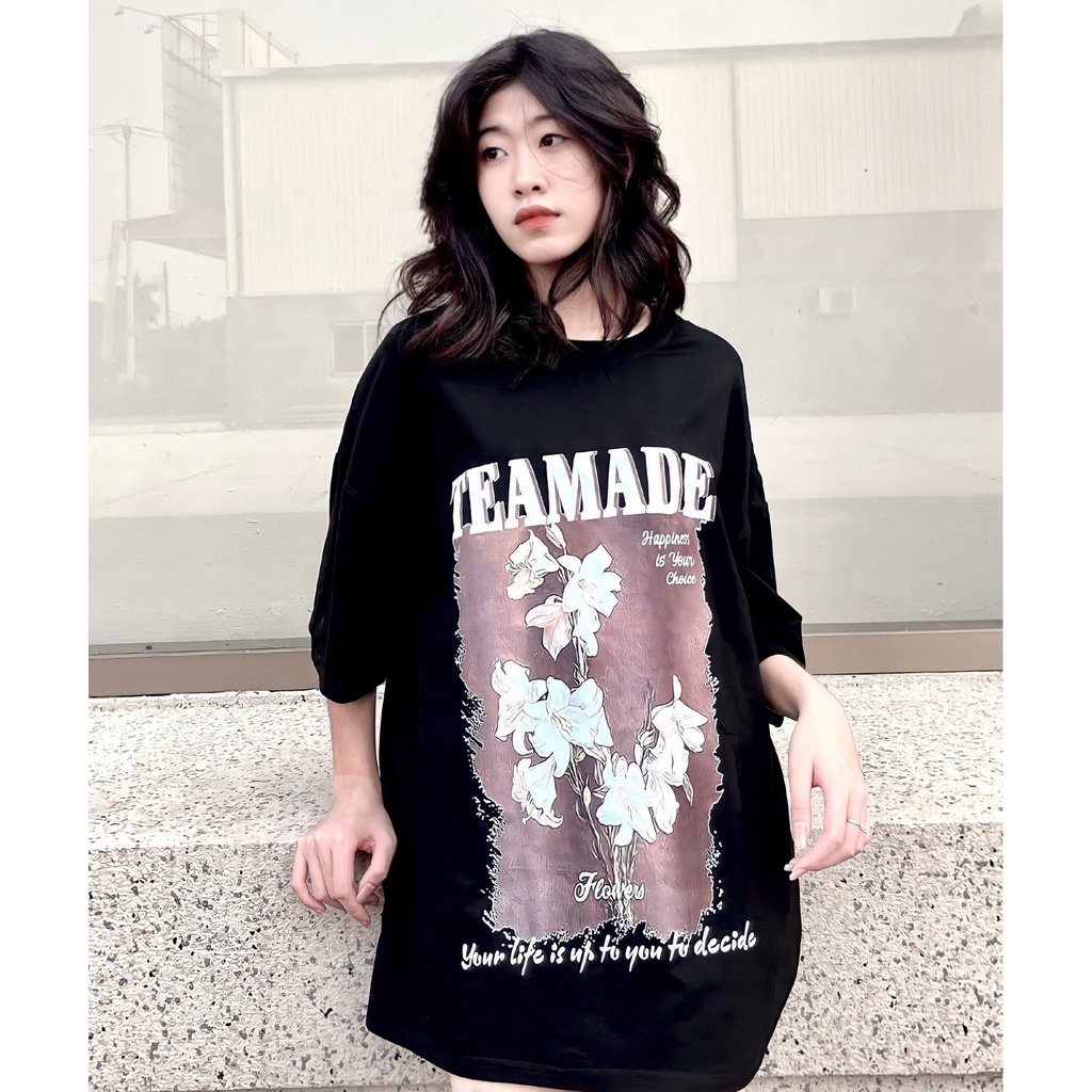 Áo thun nam nữ local brand unisex Teamade Flower Tee phông trơn tay lỡ oversize chất liệu cotton fullbox - LOCAL BRAND