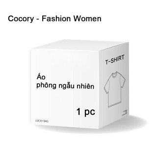 Cocorygirl Sản Phẩm Welfare Mua Một Tặng Một Áo Thun Tay Ngắn In Hình Thời Trang