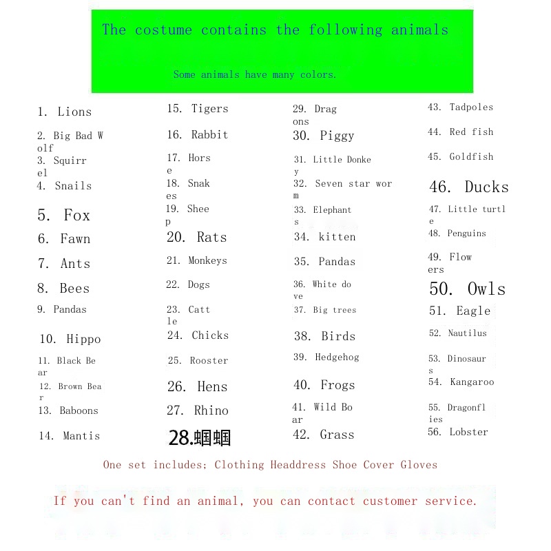 Trang Phục Hóa Trang Nhím Gai / Tê Giác / kangaroo / baboon Cho Trẻ Em Có Sẵn Kích Thước Người Lớn