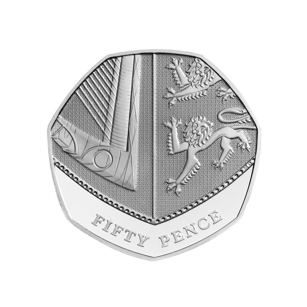 Đồng Xu 50 Pence Nước Anh (Coin: United Kingdom)