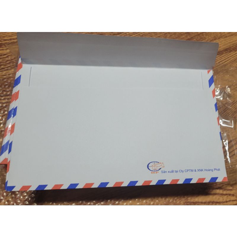 10 chiếc phong bì thư có keo dán sẵn ĐL100 dày