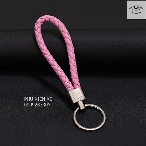 Móc Khóa Dây Bện Đa Màu Sắc Cho Xe Máy
