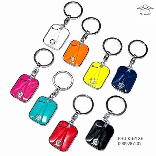 Móc chìa khóa vespa hình yếm trước xe vespa loại xịn
