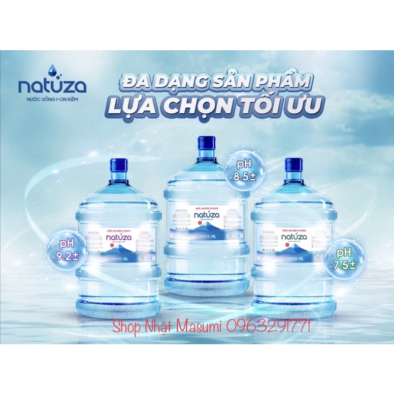 (Giá đã bao gồm vỏ bình) Nước uống đóng bình ion kiềm 7.5 cân bằng tự nhiên
