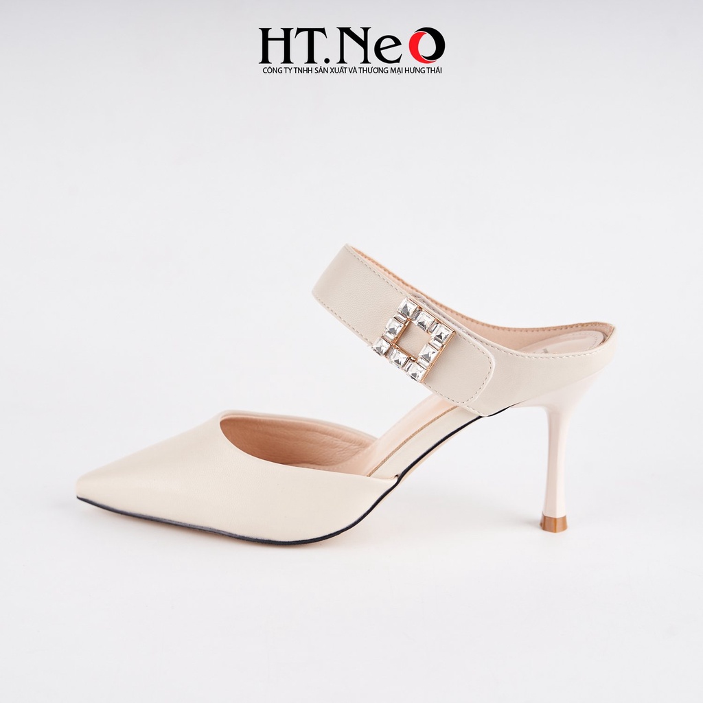Sandal nữ HT.NEO Thiết kế điệu đà, sang chảnh gót cao đến 7cm, đường nét tinh tế SDN167