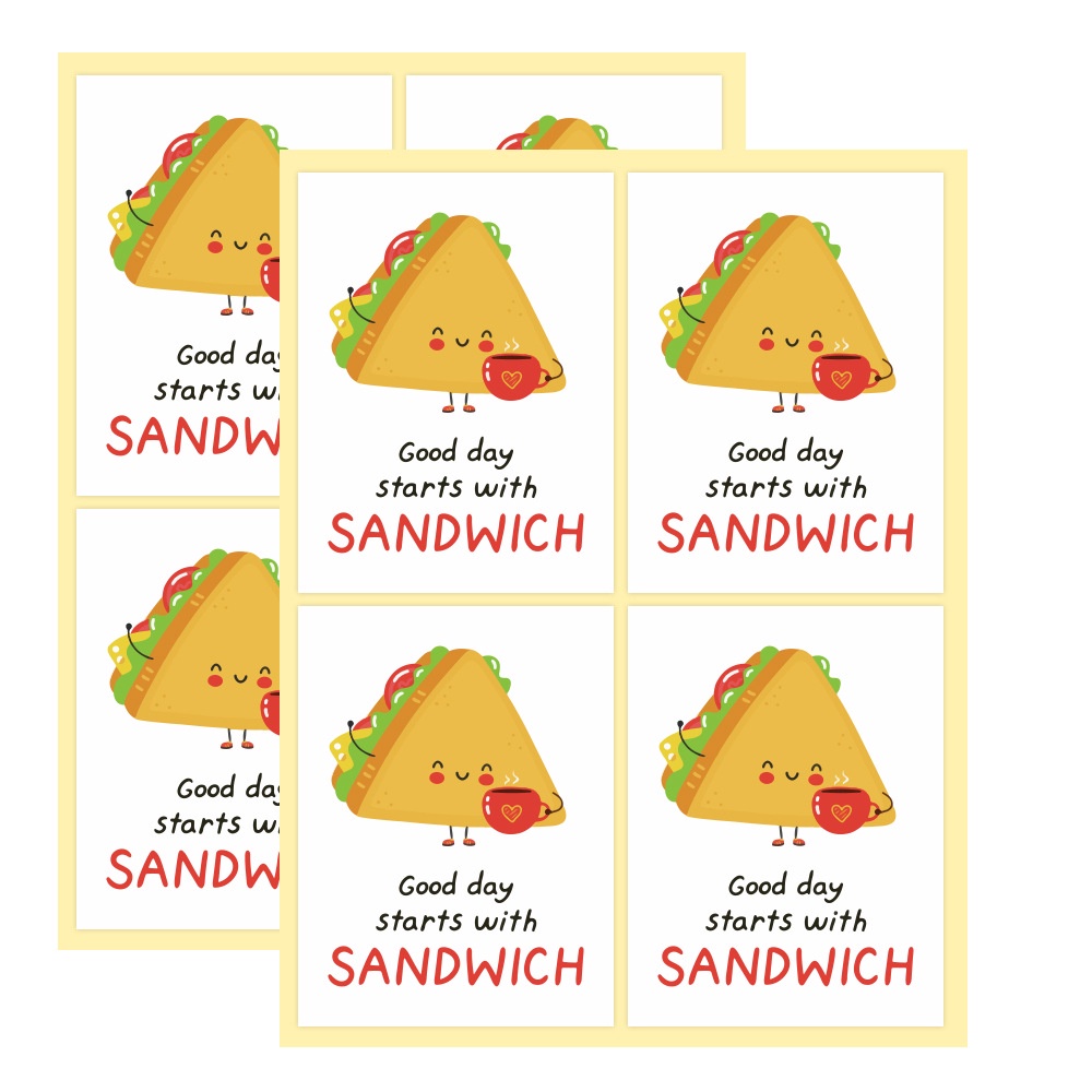 Tem niêm phong cảm ơn, tem dán thank you, nhãn dán gói hàng cực xinh, nhiều màu sắc