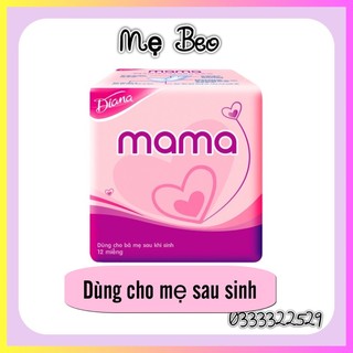 Băng Vệ Sinh Diana Mama (Gói 12 Miếng)