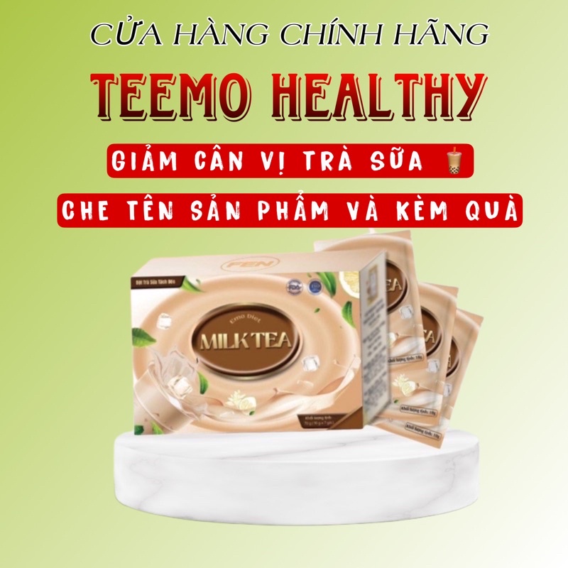 Bột Trà Sữa Truyền Thống Milk Tea Emo Diet  không đường và chất béo, không lo béo phì