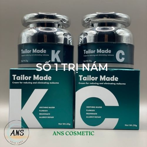 Bộ kem nám Tailor Made K - C xanh lá mới (Dimanlaier Hồng Kông)