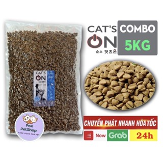 Hạt thức ăn mèo Cat's ON 5kg - Hạt khô Cat On nhập Hàn Quốc