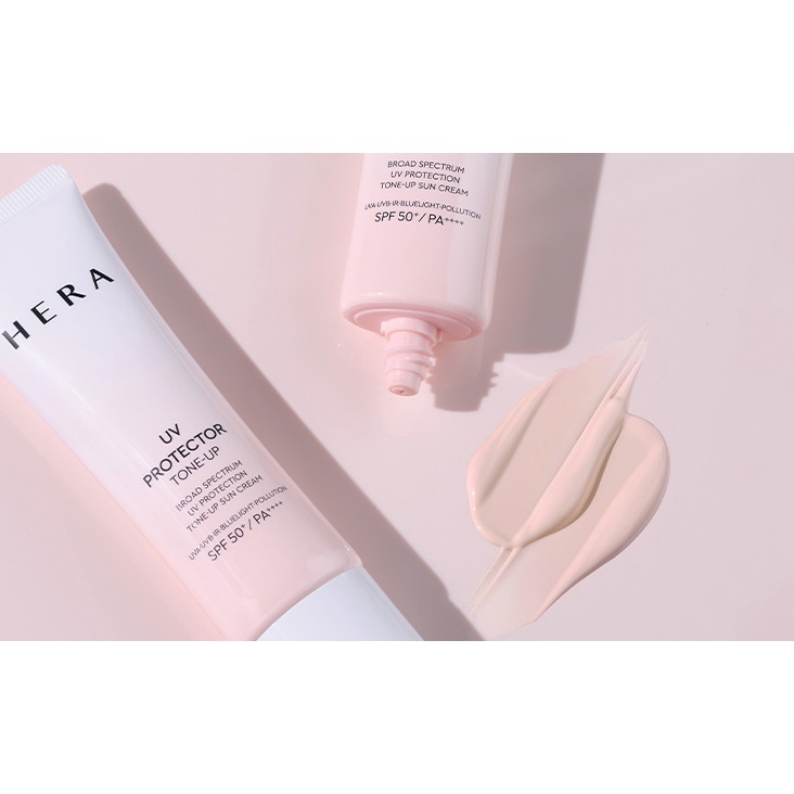 Kem chống nắng nâng tone HERA chống nắng, bụi mịn mạnh mẽ và dưỡng trắng da mặt UV PROTECTOR TONE-UP SPF50+ / PA++++