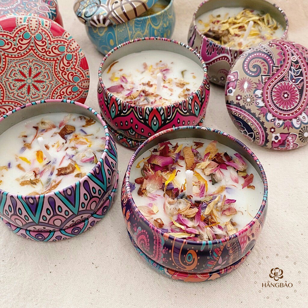 Nến thơm phòng khử mùi tinh dầu thiên nhiên cao cấp