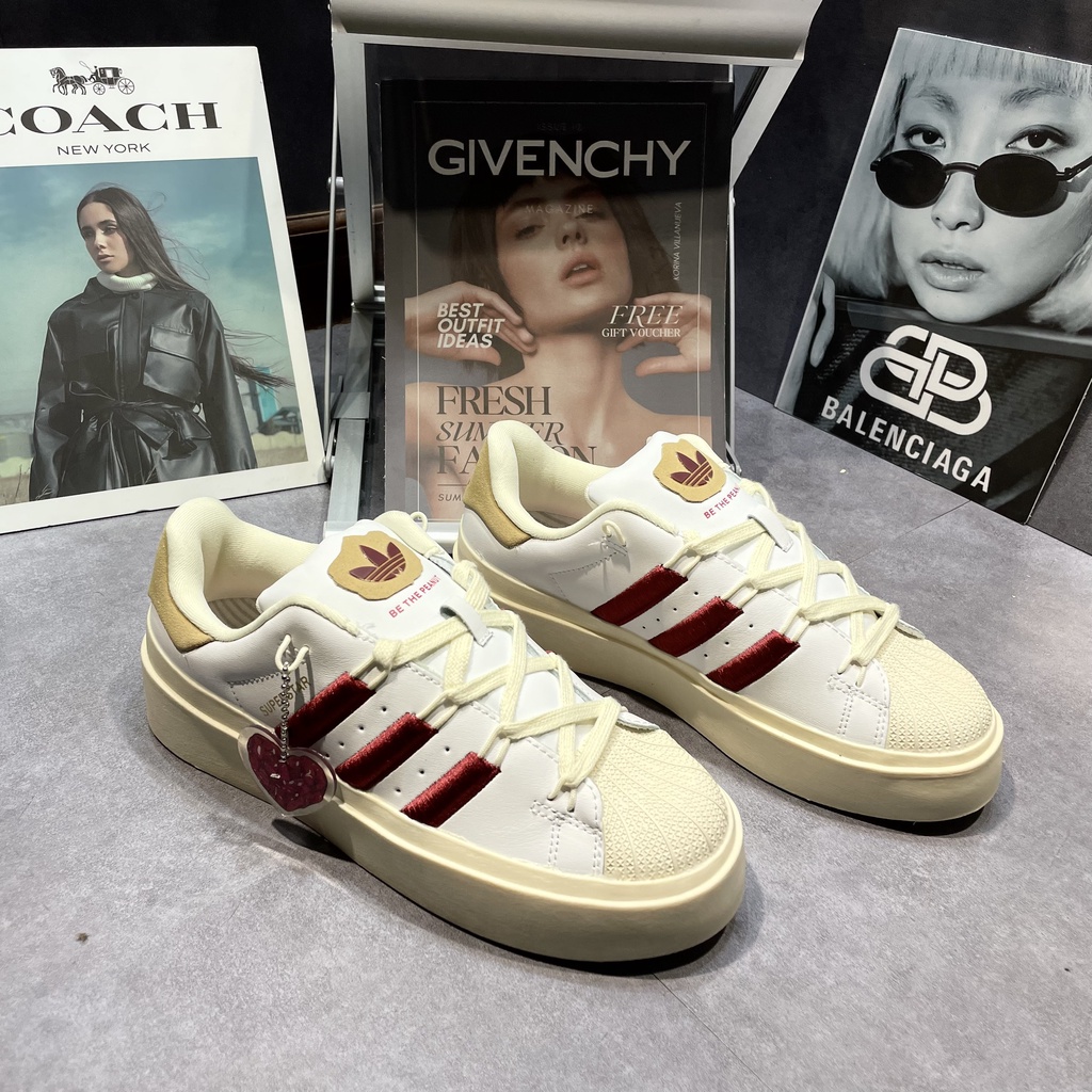 GIÀY THỂ THAO ADIDAS SUPERSTAR BONEGA. GIÀY THỂ THAO DAS SÒ ĐẾ CAO