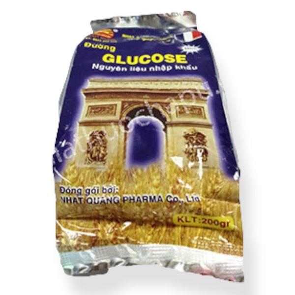 Đường thanh nhiệt Glucose - Giải độc lợi tiểu - Thay thế đường kính - 500g và 200g Chính hãng