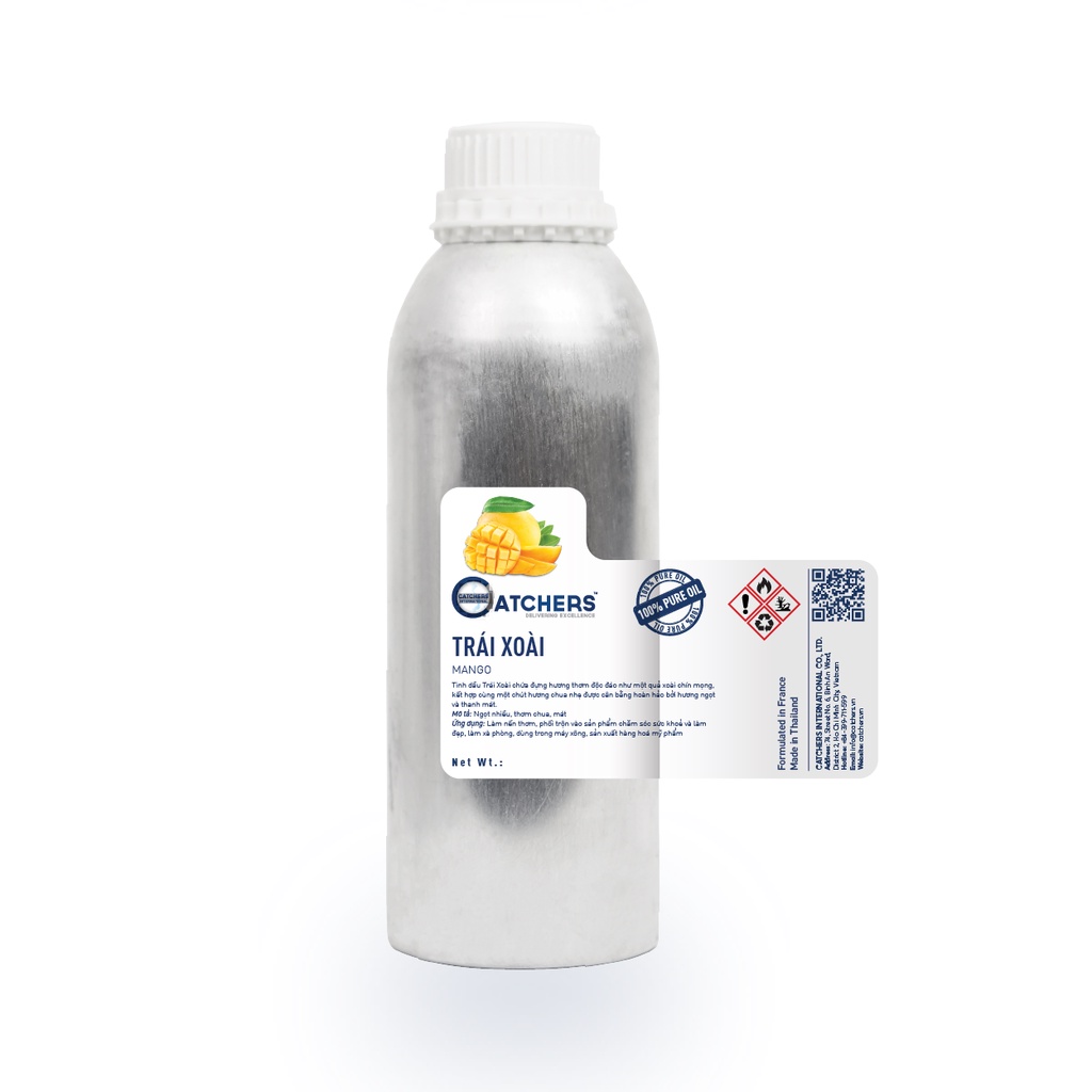 Tinh dầu thơm Trái Xoài 10ml - 100ml / Mango Pure Oil | Tinh dầu đậm đặc Full