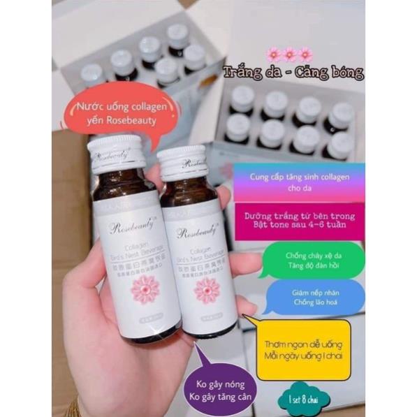 Collagen Yến Rose Beauty - Collagen Yến Tươi Chính Hãng
