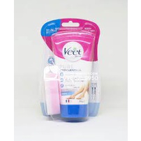 Kem tẩy lông Veet PURE Nhật Bản dành cho da nhạy cảm - 150G