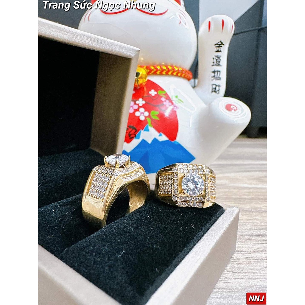 Nhẫn nam kiểu đồng đỏ-M9235