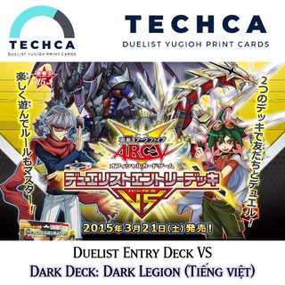 Bộ bài yugioh - duelist entry deck vs - dark deck: dark legion