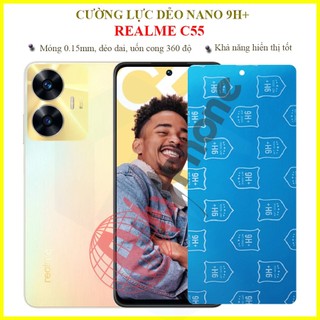 Dán cường lực dẻo nano cho Realme C55